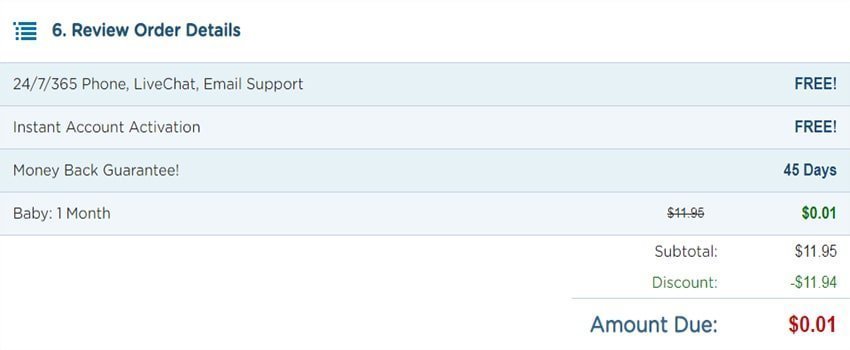استضافة Hostgator شبه مجانية 0.01 دولار